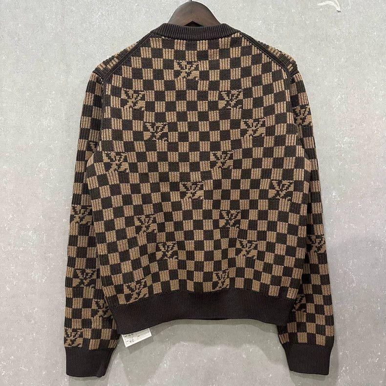 Louis Vuitton Louis Vuitton Classic Checker Sweater Nextarrow-2505 Size US S / EU 44-46 / 1 - 2 Thumbnail