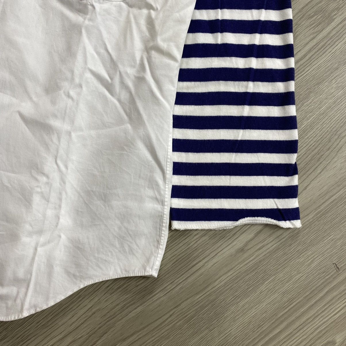 Comme des Garcons × Comme des Garcons Homme × Comme des Garcons Homme Deux 2000s Comme des Garcons Striped Long Sleeve Shirt Size US S / EU 44-46 / 1 - 10 Thumbnail