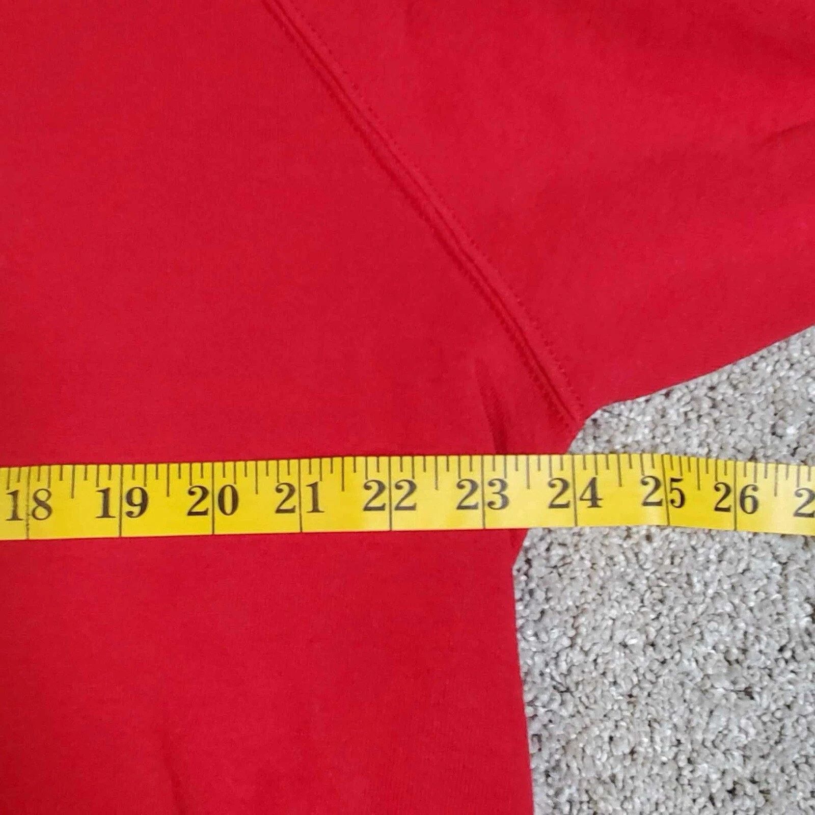 Jerzees Jerzees- Sweatshirt Mens Size 2XL Blank Red Made in USA 1990 Size US XXL / EU 58 / 5 - 5 Thumbnail