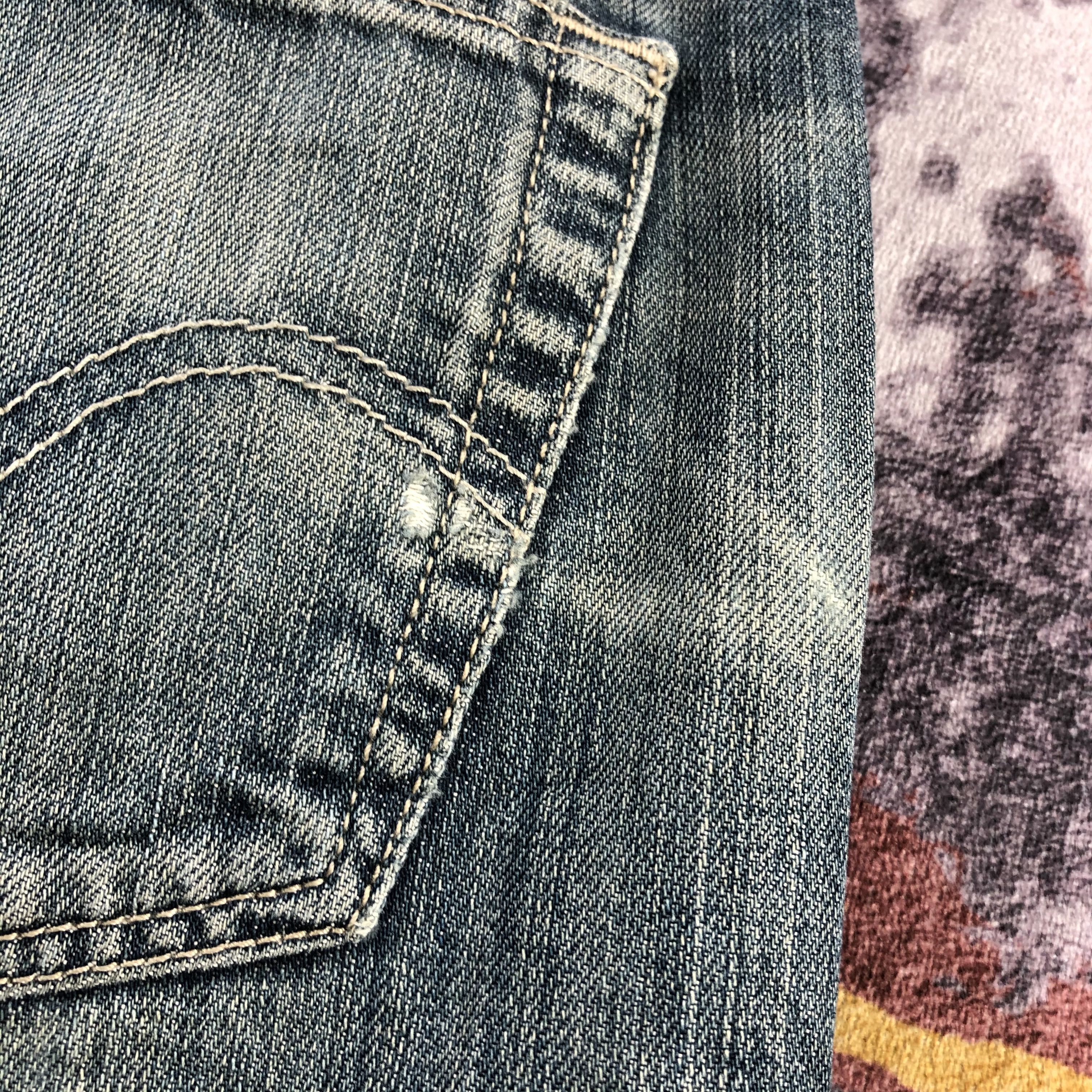 Levi's Vintage Blue Wash Levis 501 Jeans-JM3136 Size US 32 / EU 48 - 7 Thumbnail