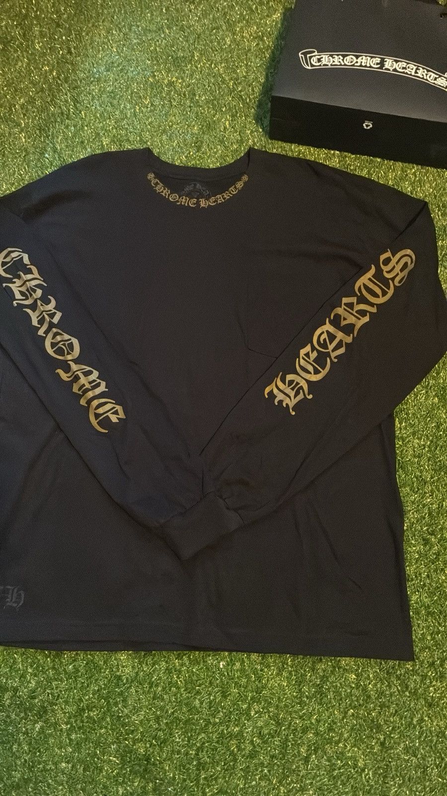 Chrome Hearts L/S Pocket Crew Tee