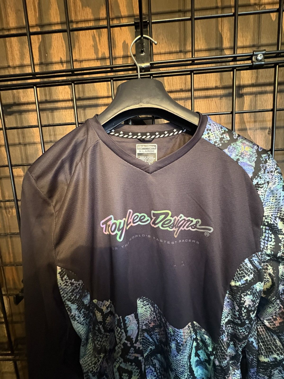 Other Troy Lee Designs Iridescent Snakeskin Jersey Size US XL / EU 56 / 4 - 4 Thumbnail