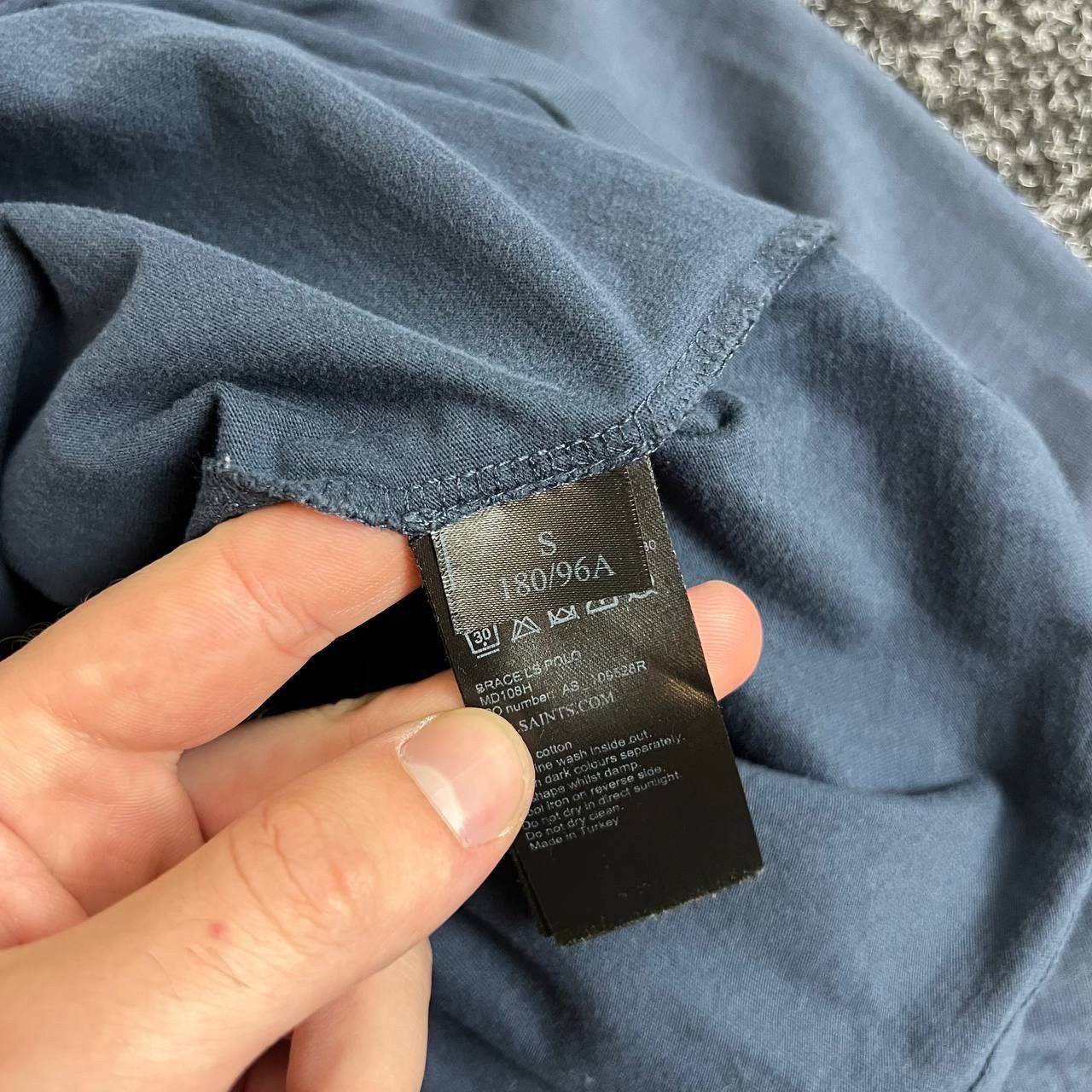 Allsaints Old Money Allsaints Rugby Y2k Mini Logo Sweatshirt Luxury Size US S / EU 44-46 / 1 - 6 Thumbnail