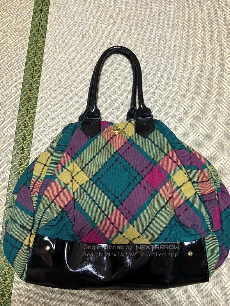 Vivienne Westwood Vivienne Westwood size os Colorful Plaid Single Shoulder Ba Size ONE SIZE - 1 Thumbnail
