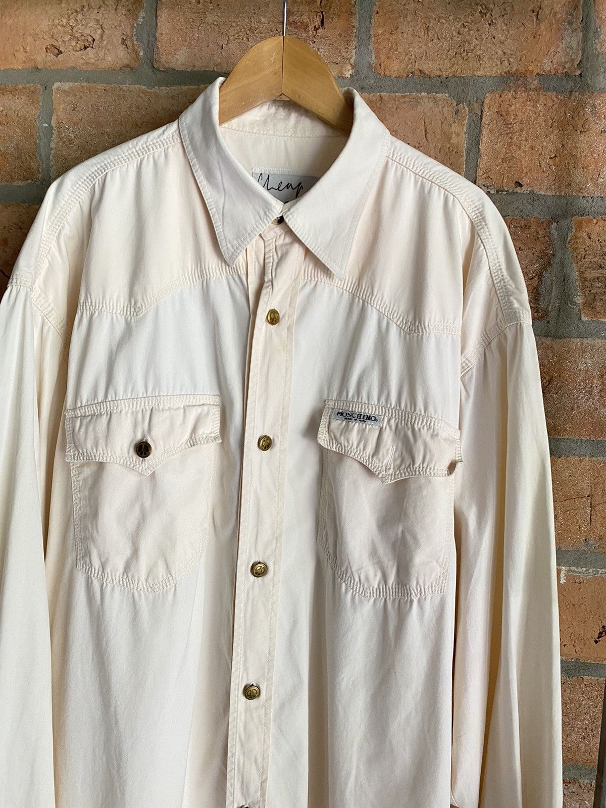 Moschino Moschino western shirt Size US L / EU 52-54 / 3 - 10 Thumbnail