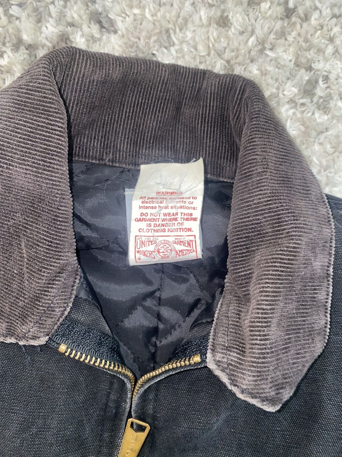 Vintage Carhartt Made in the USA J80 BLK Jacket