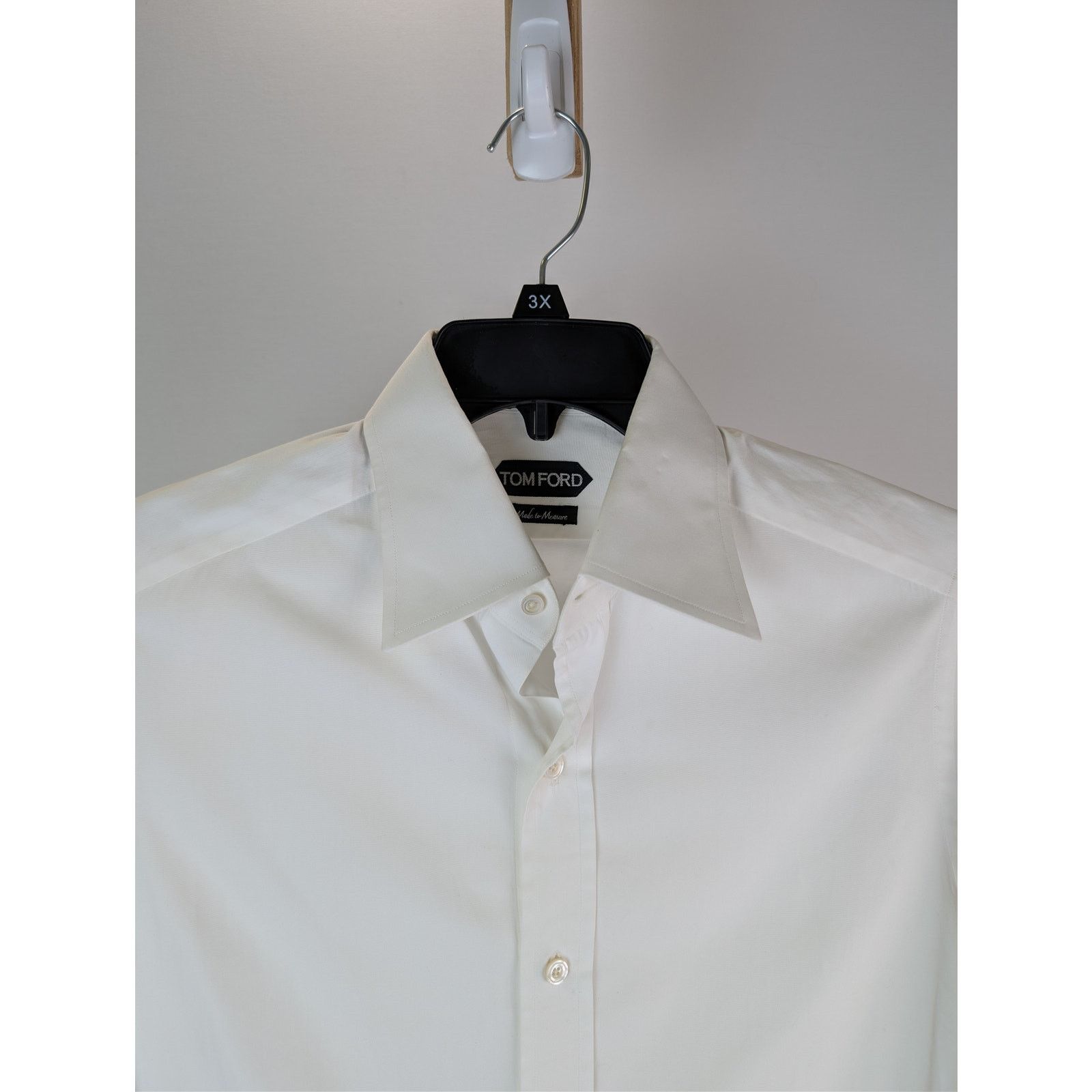 Tom Ford o1rshd1 CC20 classic cotton poplin dress Button up Shirt Size US S / EU 44-46 / 1 - 7 Thumbnail