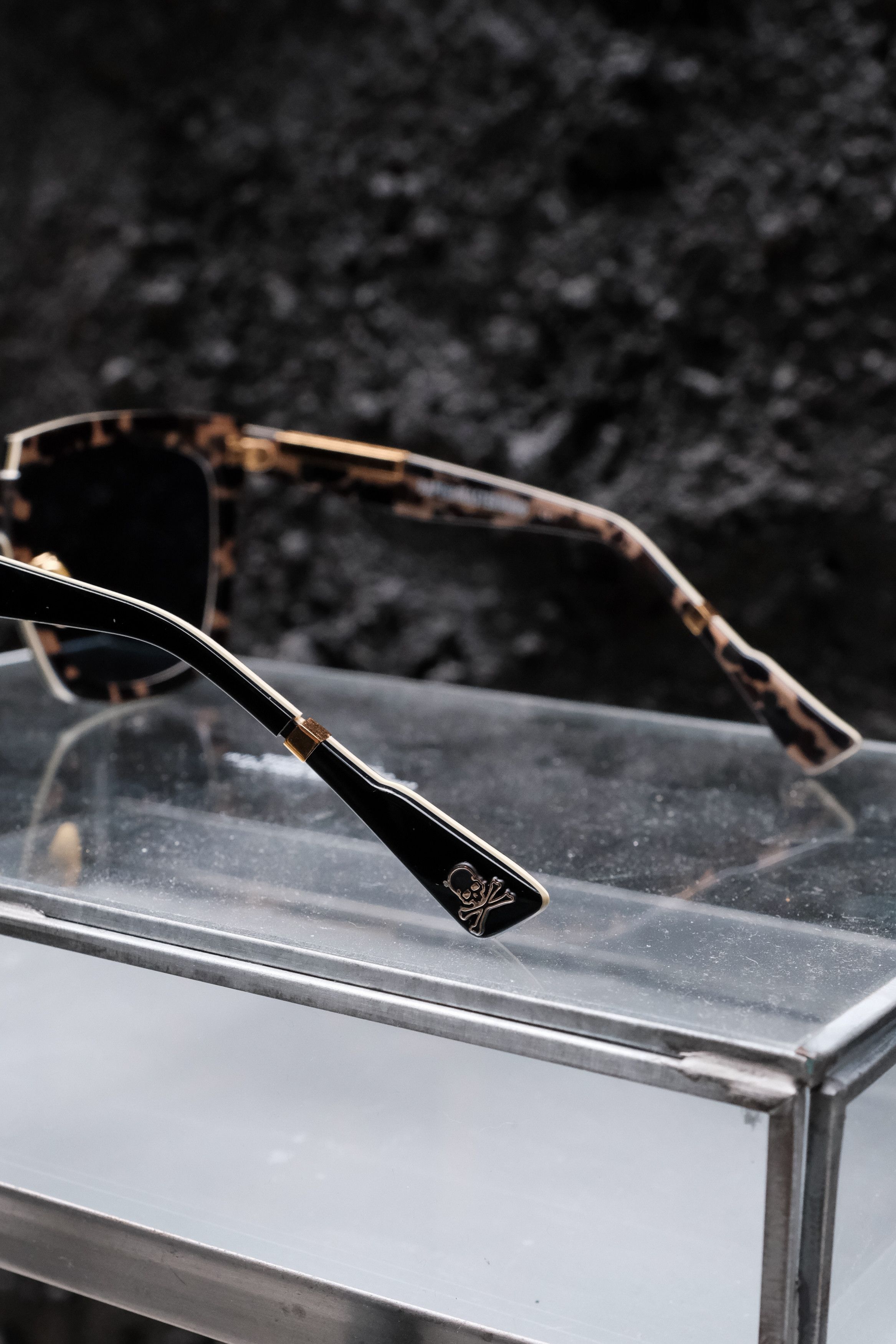 Bape × Mastermind Japan A BATHING APE × mastermind JAPAN BMJ002 Sunglasses Size ONE SIZE - 5 Thumbnail
