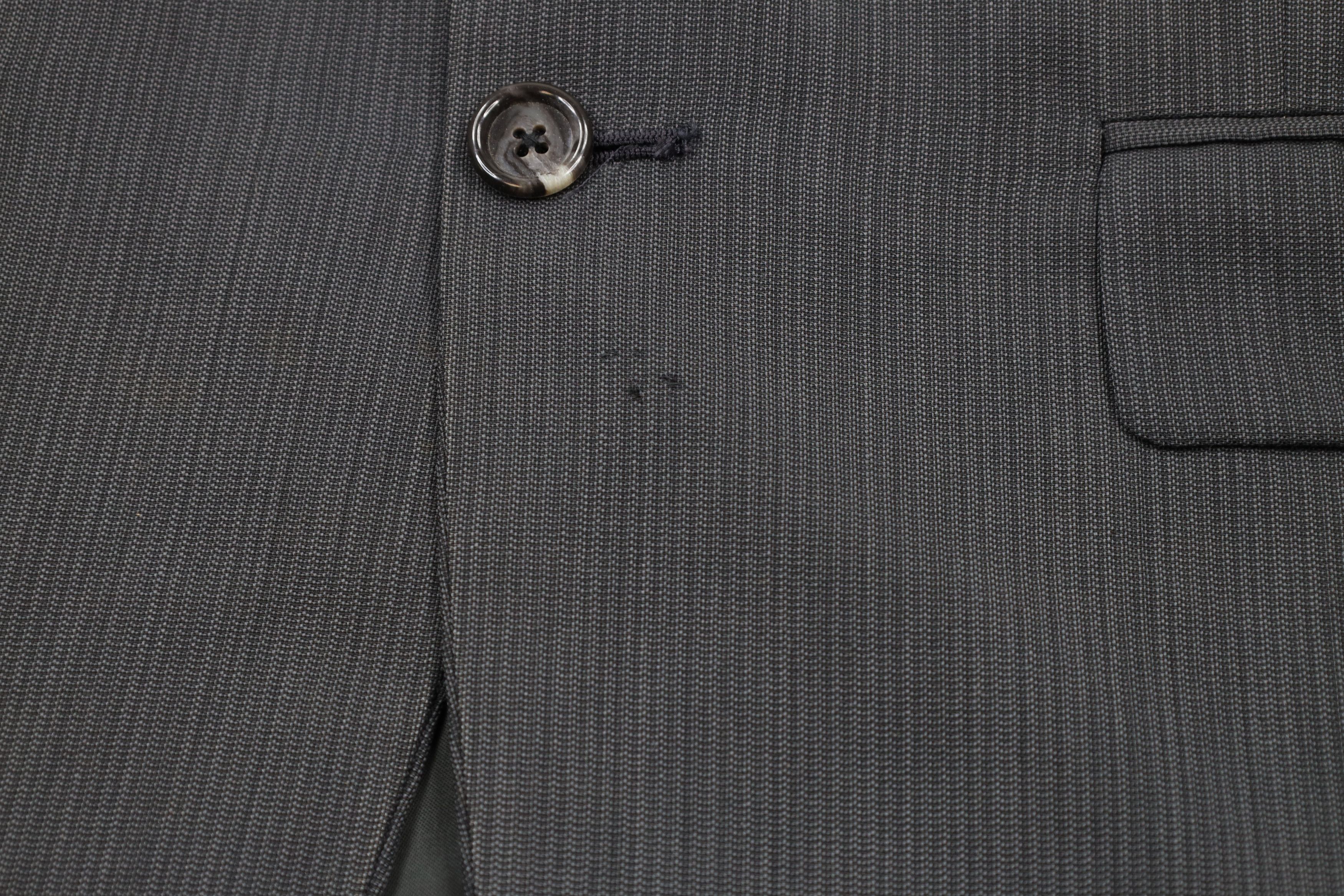 Vintage 70s Palm Beach Pinstriped 2 Piece Suit