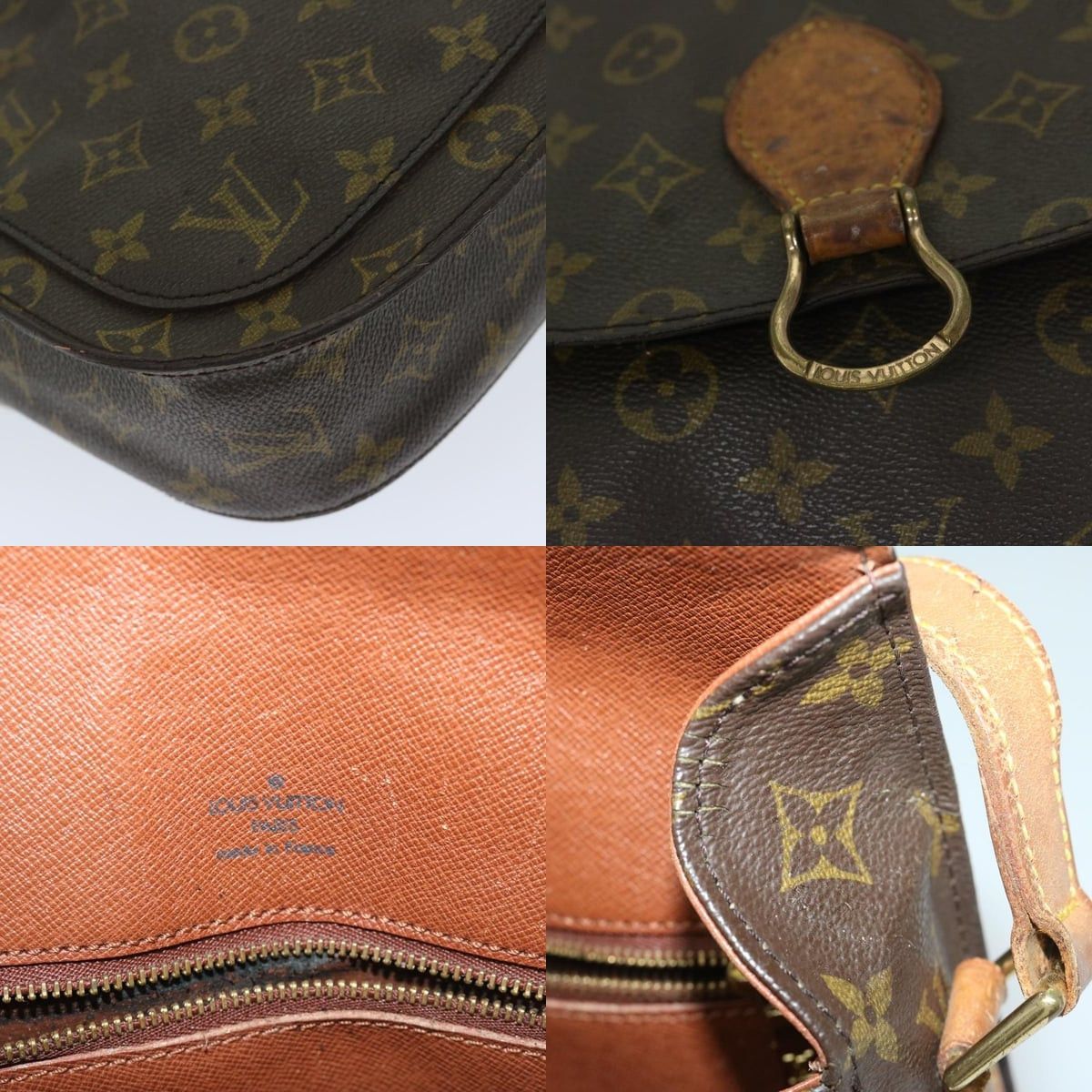 Louis Vuitton LOUIS VUITTON Monogram Saint Cloud GM Shoulder Bag M51242 Size ONE SIZE - 11 Thumbnail