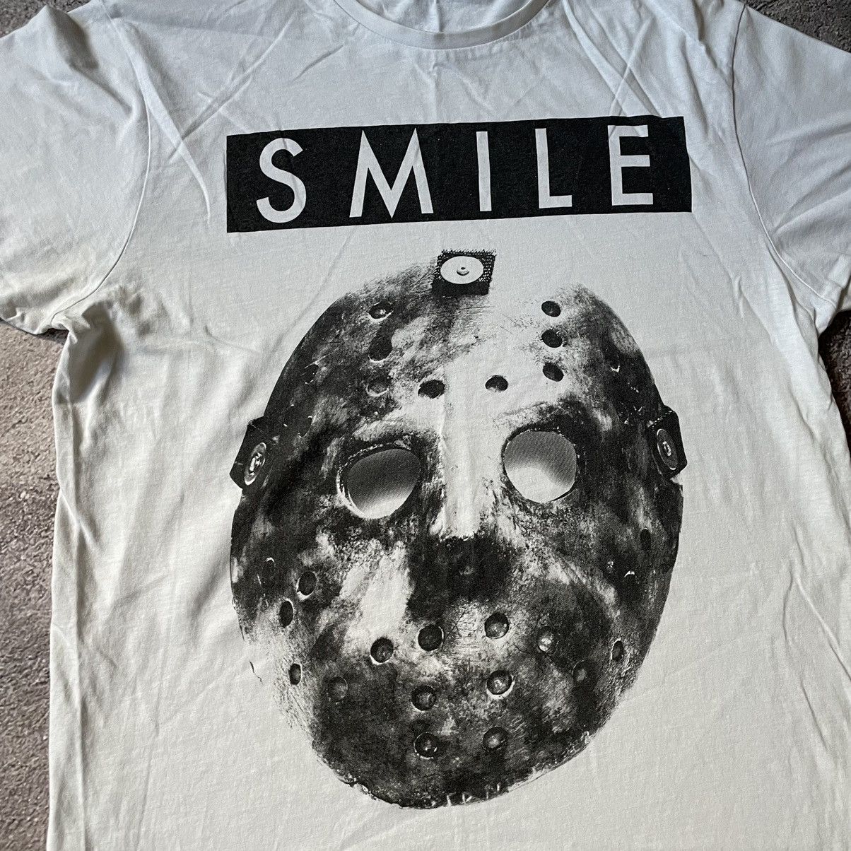 Vintage Vintage Y2K Goth Graphic Tee Jason Horror Moon Print Slim M Size US M / EU 48-50 / 2 - 6 Thumbnail