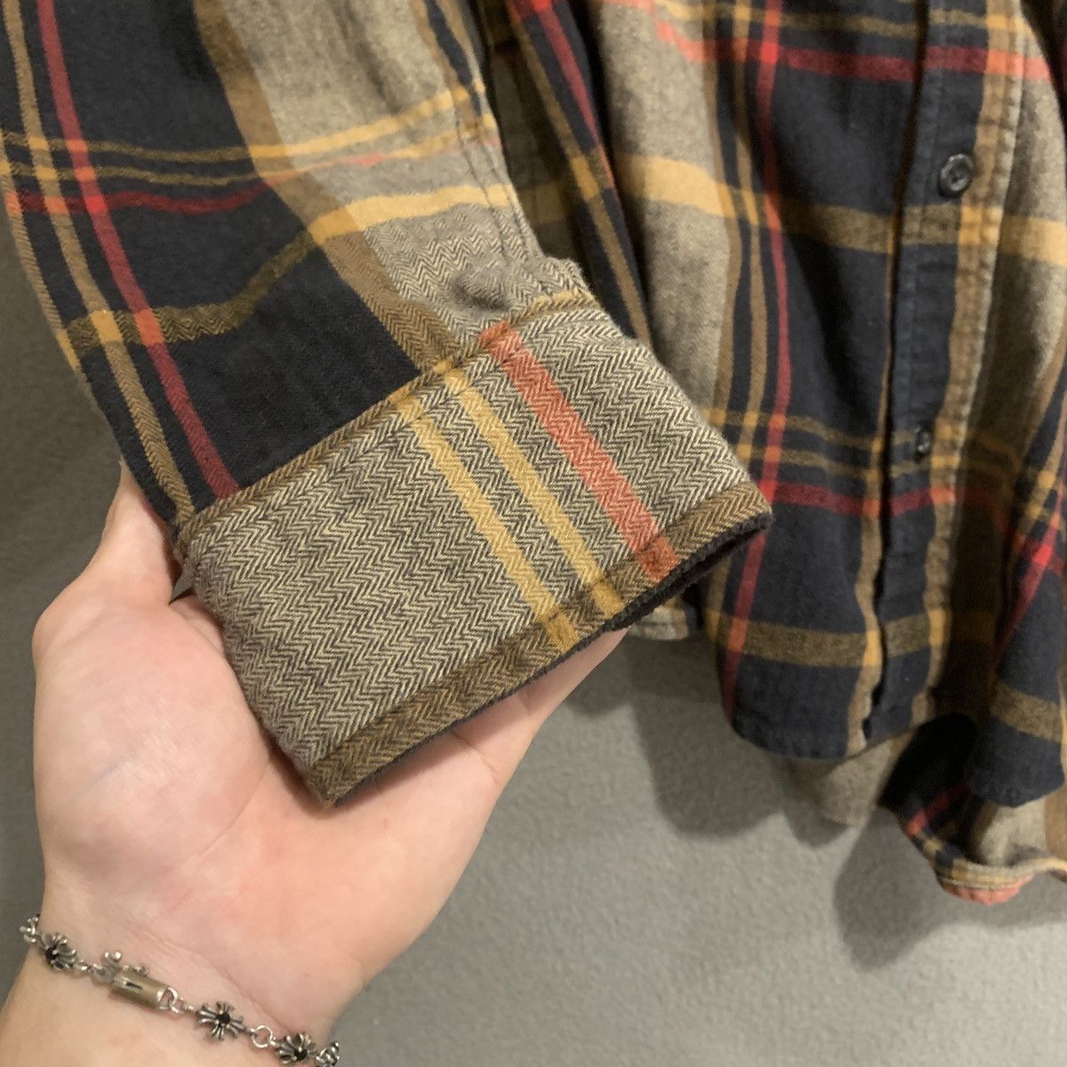 Orvis Orvis Mens Heavyweight Plaid Flannel Shirt Medium Cotton Size US M / EU 48-50 / 2 - 4 Thumbnail