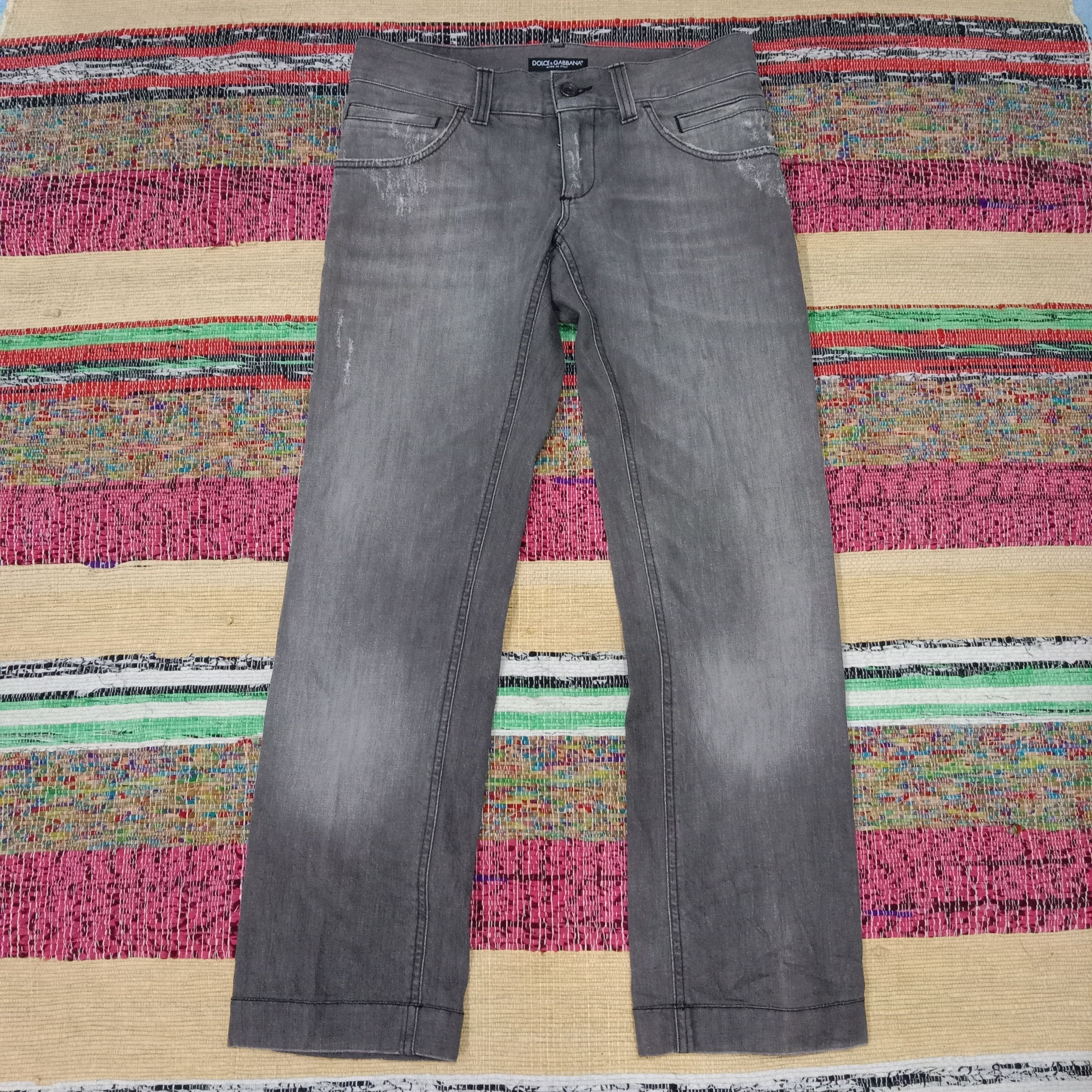 Dolce & Gabbana Dolce and Gabbana jeans pants distressed woman 31 Size 31" - 1 Thumbnail