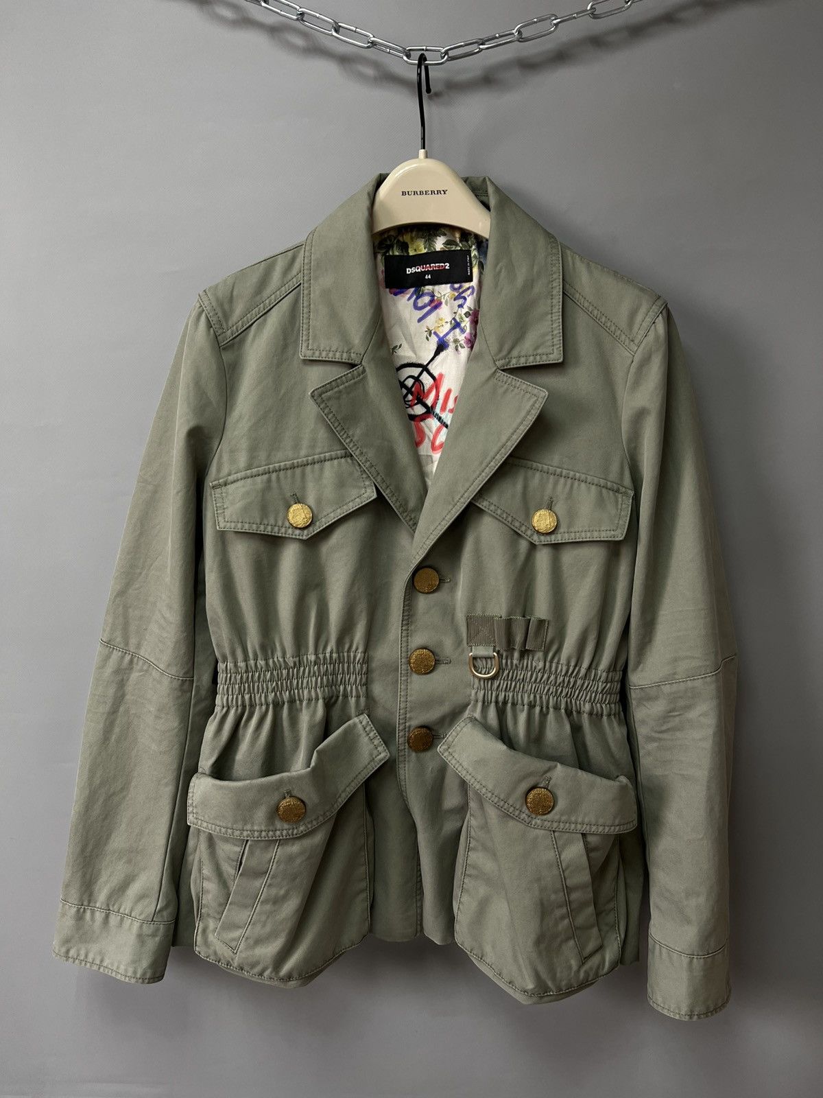 Dsquared2 Military Belted Jacket Women’s