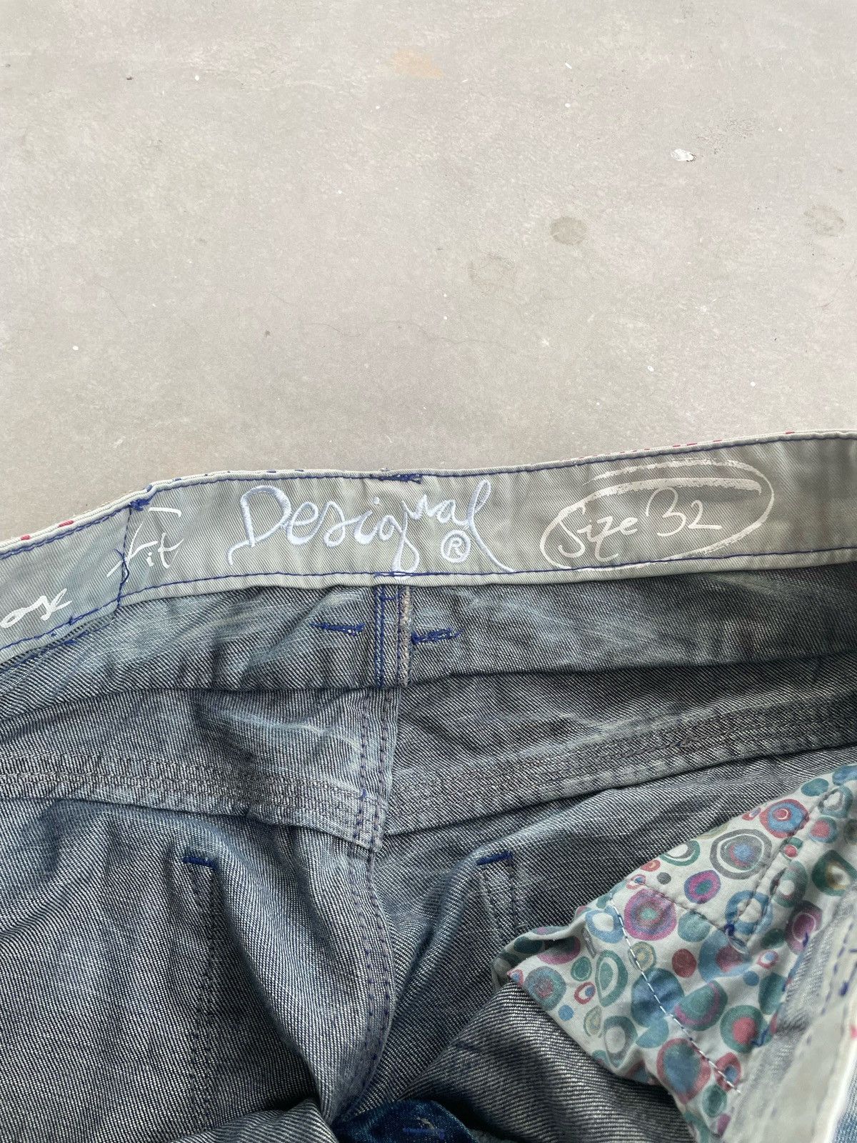 Desigual DESIGUAL DOUBLE WAIST PANT WIDE LEG DENIM Size US 32 / EU 48 - 8 Thumbnail