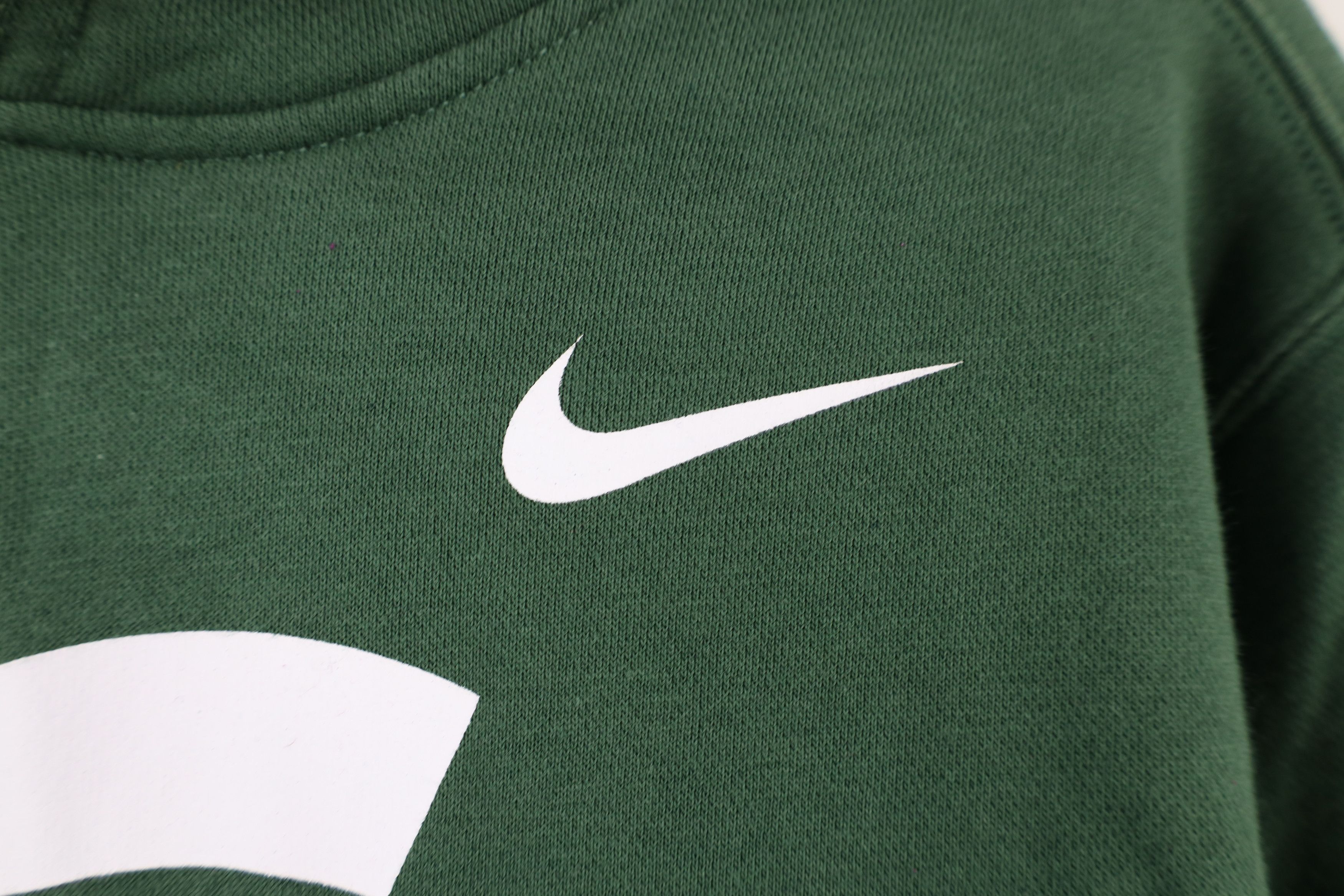 Nike × Vintage Vintage Y2K Nike Michigan State University Hoodie Sweatshirt Size US S / EU 44-46 / 1 - 4 Thumbnail