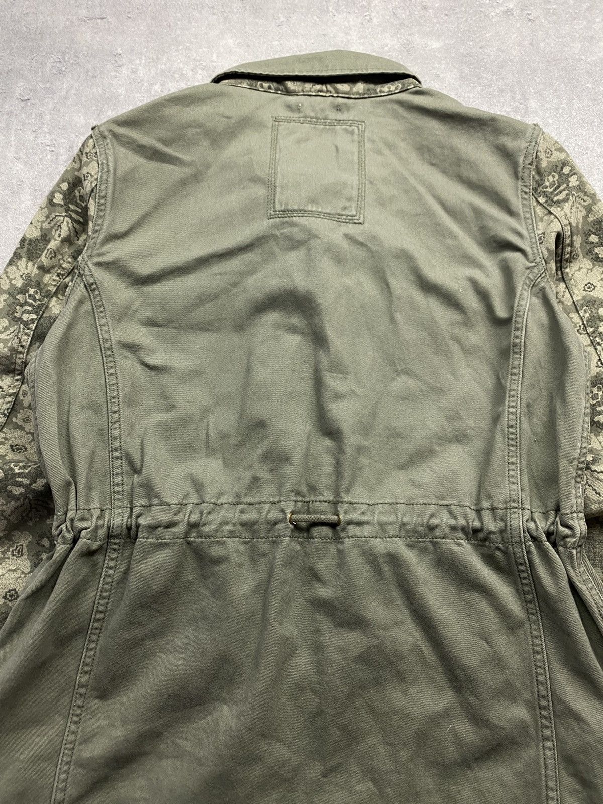 Japanese Brand × Tommy Hilfiger Jacket Tommy Hilfiger military casual 90’s MA-1 denim rare Size L / US 10 / IT 46 - 13 Thumbnail