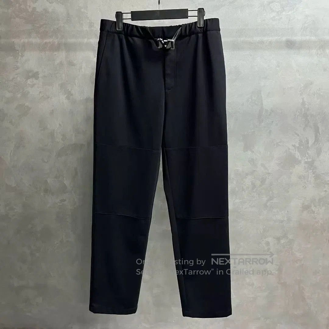 Louis Vuitton louis vuitton black casual straight-leg pants. Size US 34 / EU 50 - 1 Thumbnail