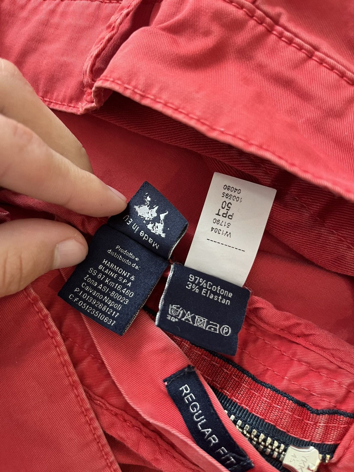 Harmont & Blaine Harmont & Blaine Blue Logo pants Size US 34 / EU 50 - 10 Thumbnail