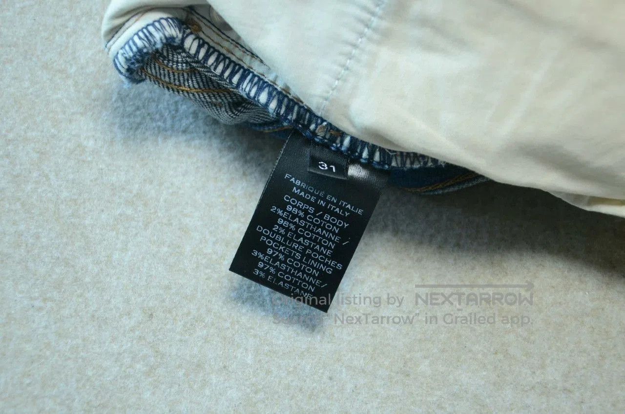 Balmain Balmain Classic Knee Fold Biker Jeans. Size US 31 - 8 Thumbnail