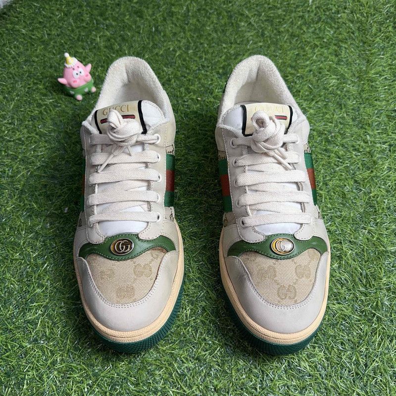 Gucci Gucci Screener Vintage Lace-Up Sneakers - Size US 9.5 / EU 42-43 - 2 Thumbnail