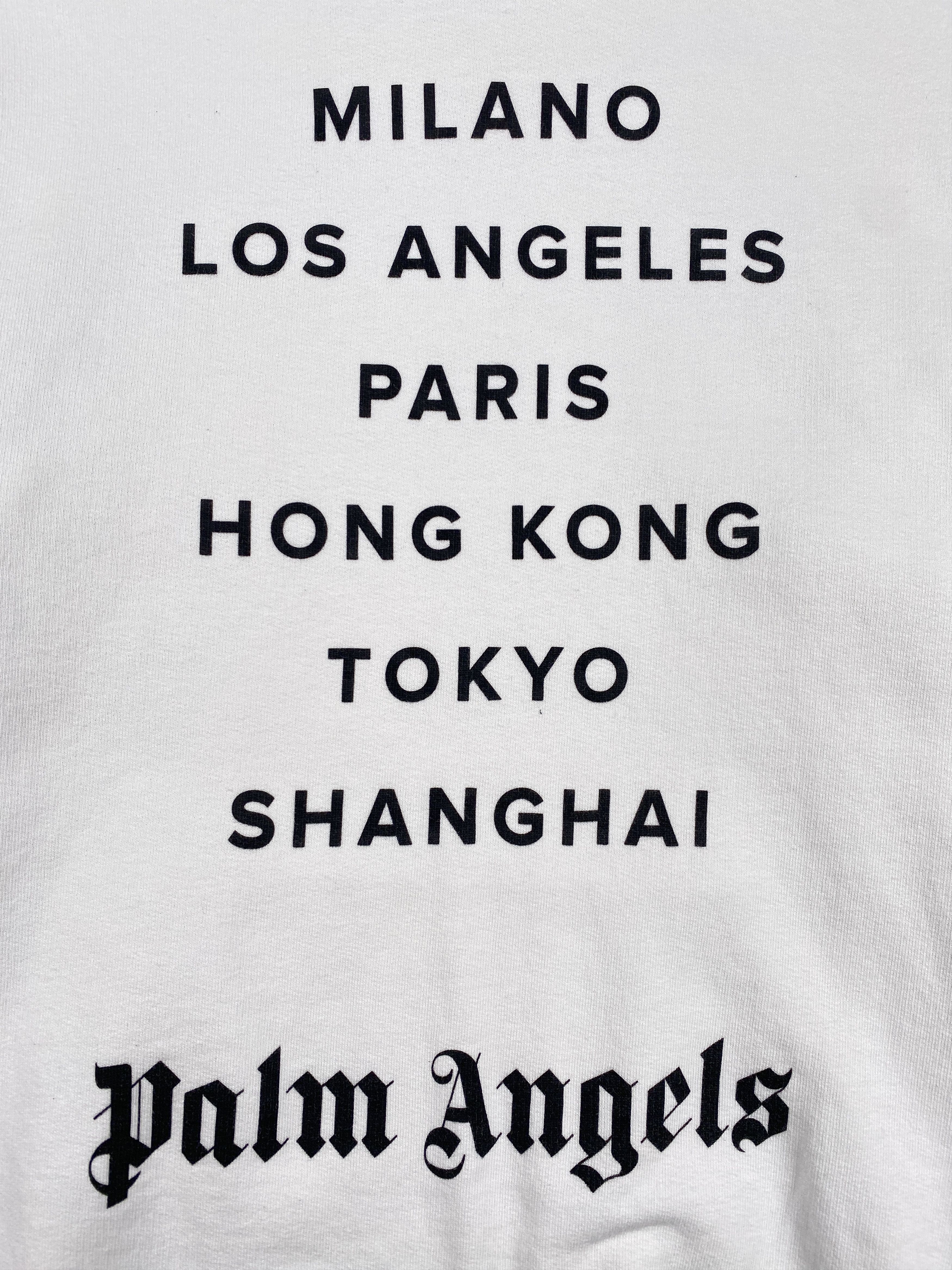Palm Angels S/S 2020 Sprayed Logo Hoodie Size US XS / EU 42 / 0 - 10 Thumbnail