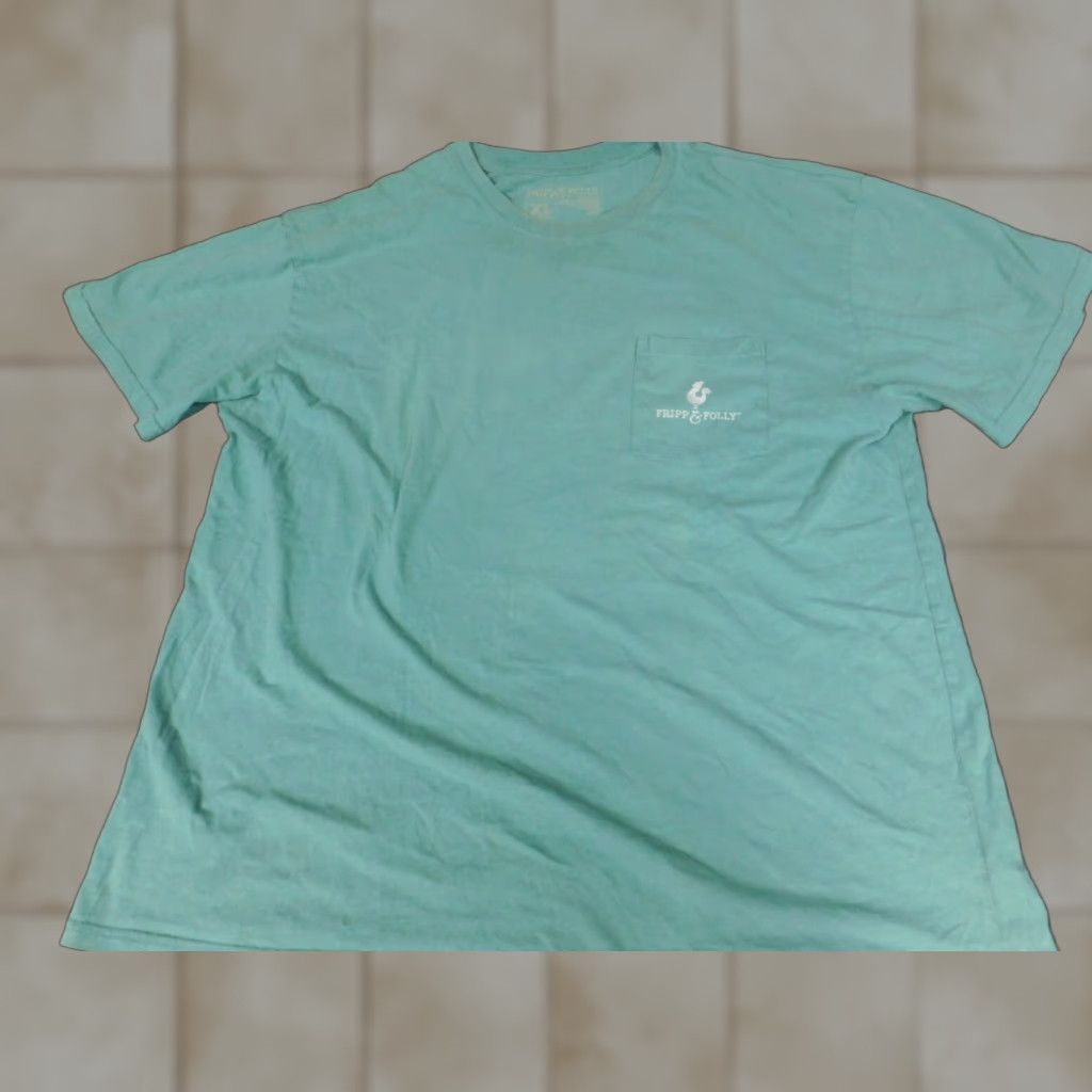Vintage Fripp & Molly Mens Shirt XL Green graphic dog T-Shirt Crew Neck Short Sleeve Cotton Logo Vintage No Size US XL / EU 56 / 4 - 1 Thumbnail