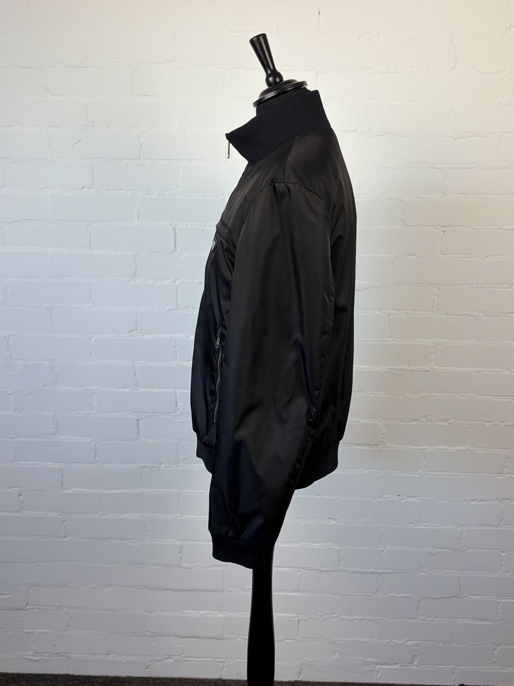 Adidas × Prada Prada x Adidas Re-Nylon Track Jacket - Black Size US L / EU 52-54 / 3 - 7 Thumbnail