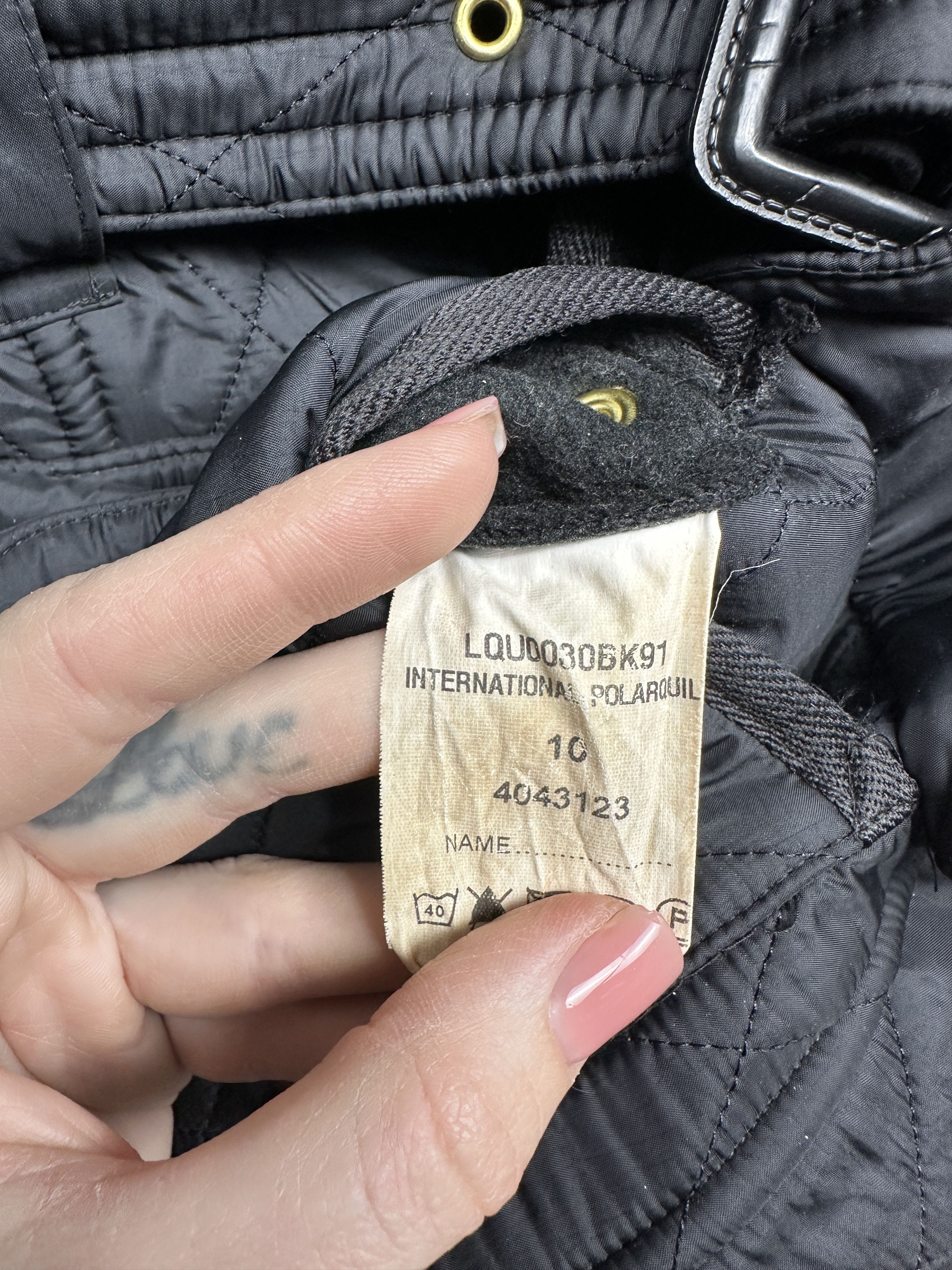 Barbour Barbour International Womens Polarquilt Quilted Jacket Size M / US 6-8 / IT 42-44 - 8 Thumbnail
