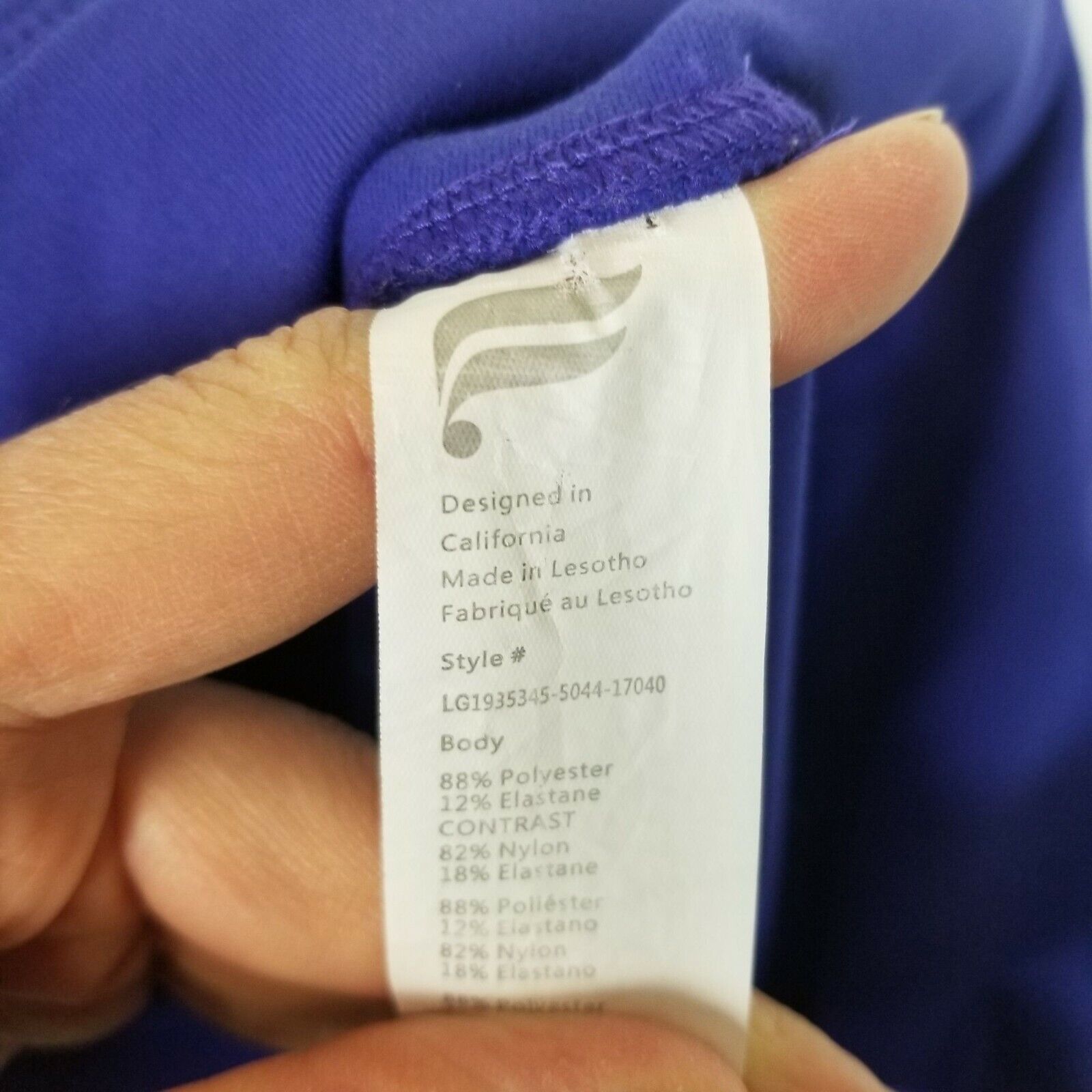 Fabletics Fabletics Powerhold Womens Crop Leggings Yoga Pants Sz M Size 27" / US 4 / IT 40 - 5 Thumbnail