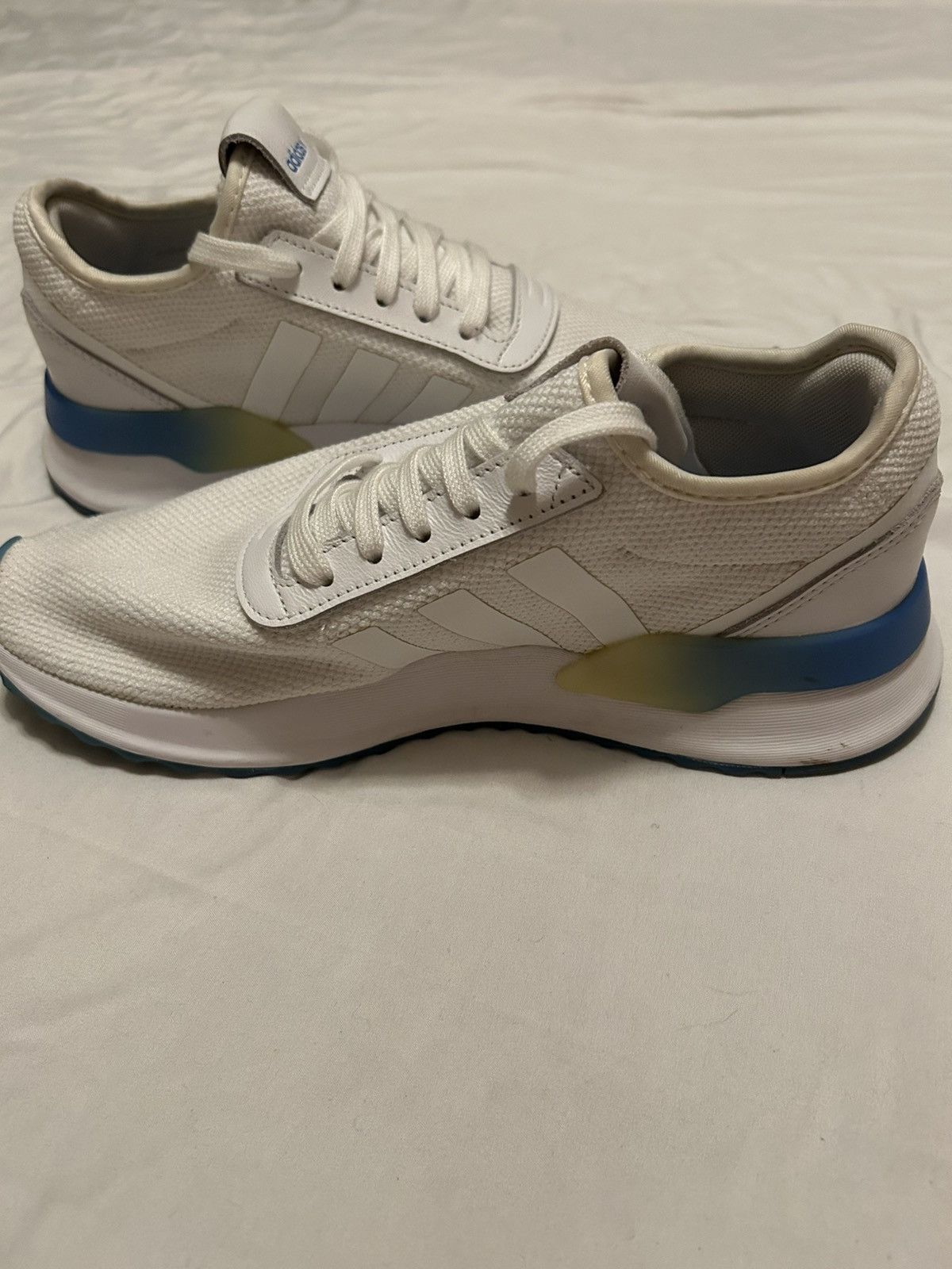 Adidas Adidas U Path X White Real Blue Women’s 10 Men’s 8.5 Size US 8.5 / EU 41-42 - 3 Thumbnail