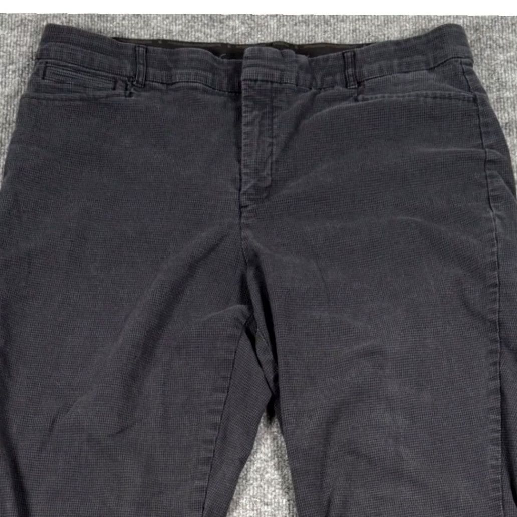 Gloria Vanderbilt VINTAGE Gloria Vanderbilt 16 Charlene Dark Gray Checkered Bootcut Pants Workwear Size 38" / US 16 / IT 52 - 3 Thumbnail