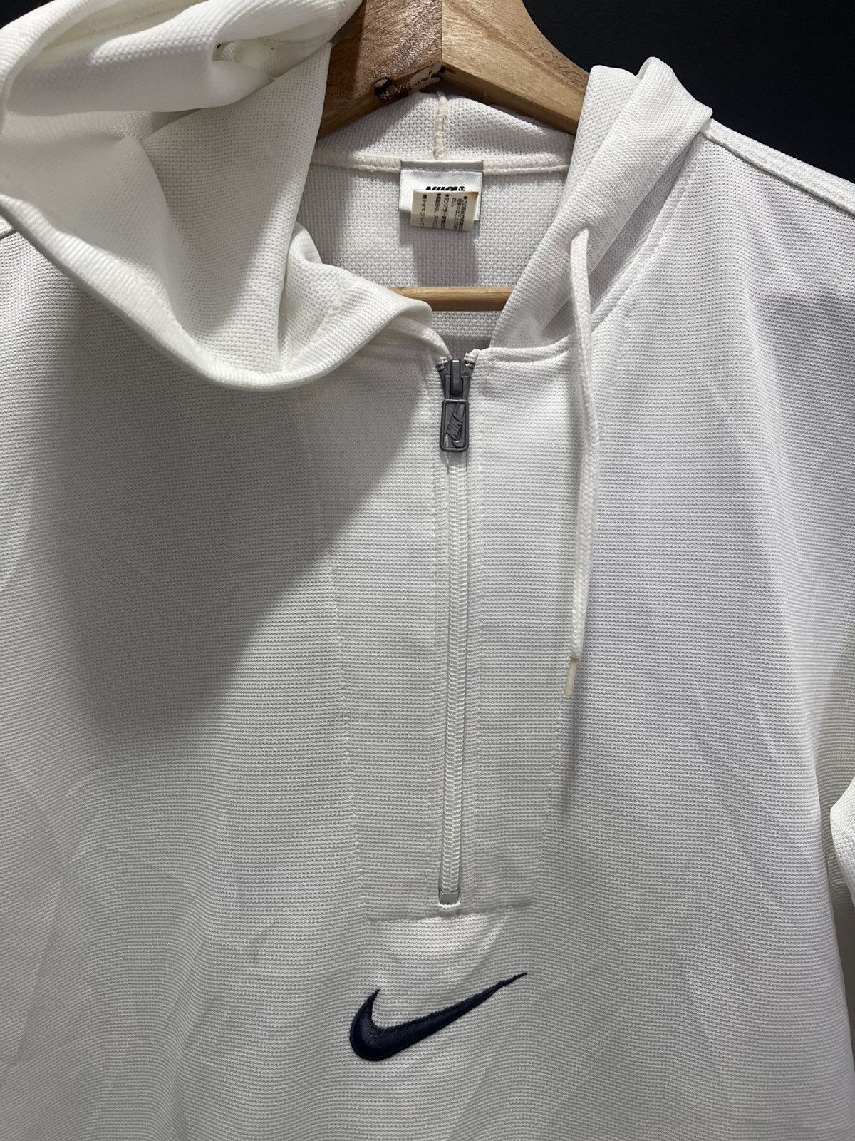 Nike Vintage nike halfzip tracktop center swoosh Size US M / EU 48-50 / 2 - 2 Thumbnail