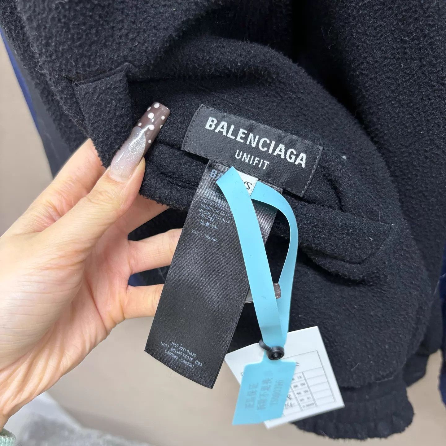 Balenciaga Balenciaga Sporty Double S Reversible Cotton Jkt 99 New XXS Size US XXS / EU 40 - 3 Thumbnail