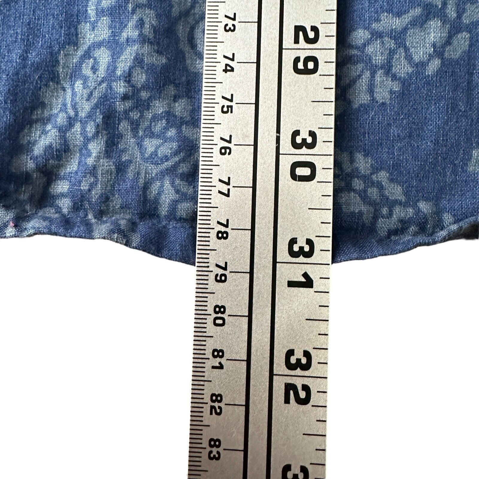 Onia Onia Shirt Men’s Large Blue Linen Blend Short Sleeve Button Size US L / EU 52-54 / 3 - 9 Thumbnail