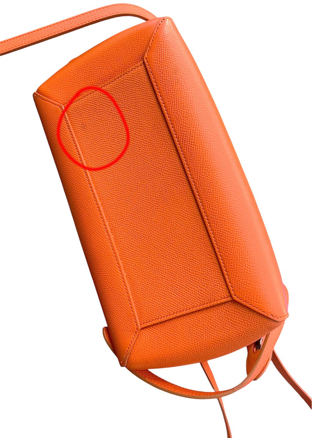 Celine Celine Leather Crossbody Bag Orange Size ONE SIZE - 6 Thumbnail