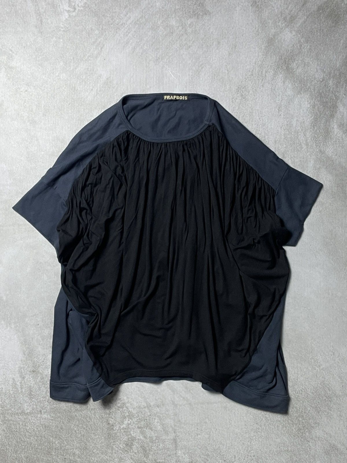Issey Miyake 2000’s Frapbois - Draped Batwings Blouse Oversized Size M / US 6-8 / IT 42-44 - 4 Thumbnail
