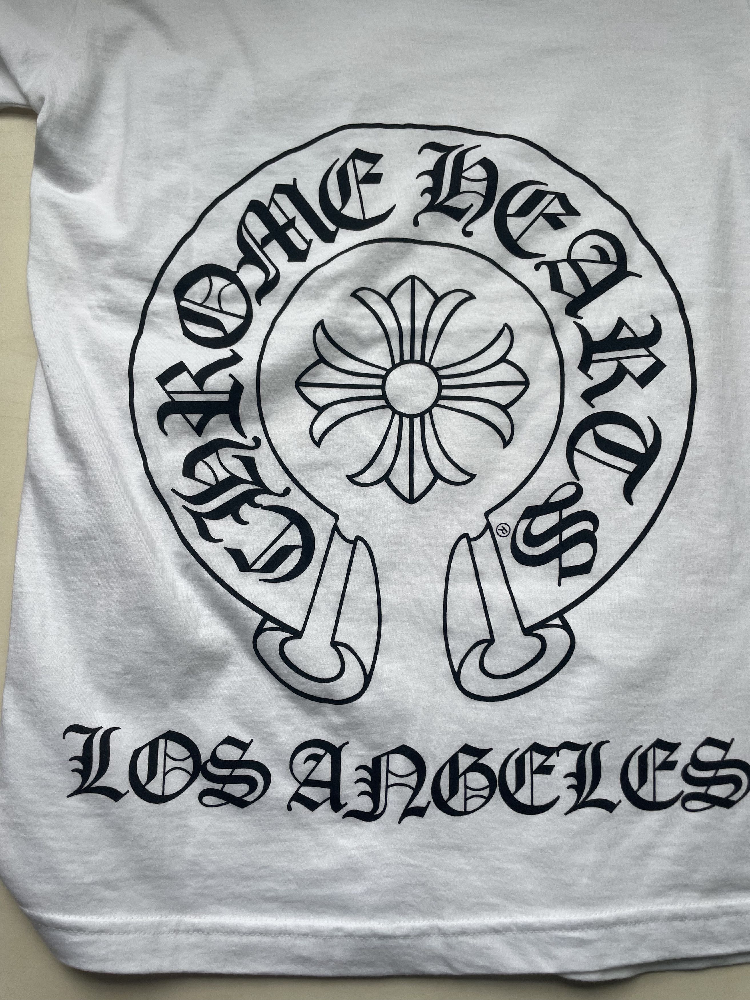 Chrome Hearts Chrome Hearts LA Exclusive Horseshoe Short Sleeve Tee Size US M / EU 48-50 / 2 - 6 Thumbnail
