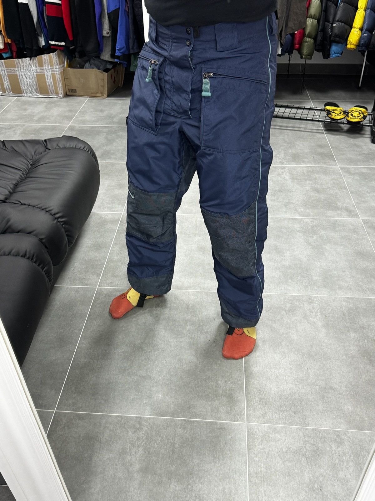 Nike ACG Vintage Nike ACG Full Side Zip Ski Snow Pants 90s Men Size US 30 / EU 46 - 4 Thumbnail