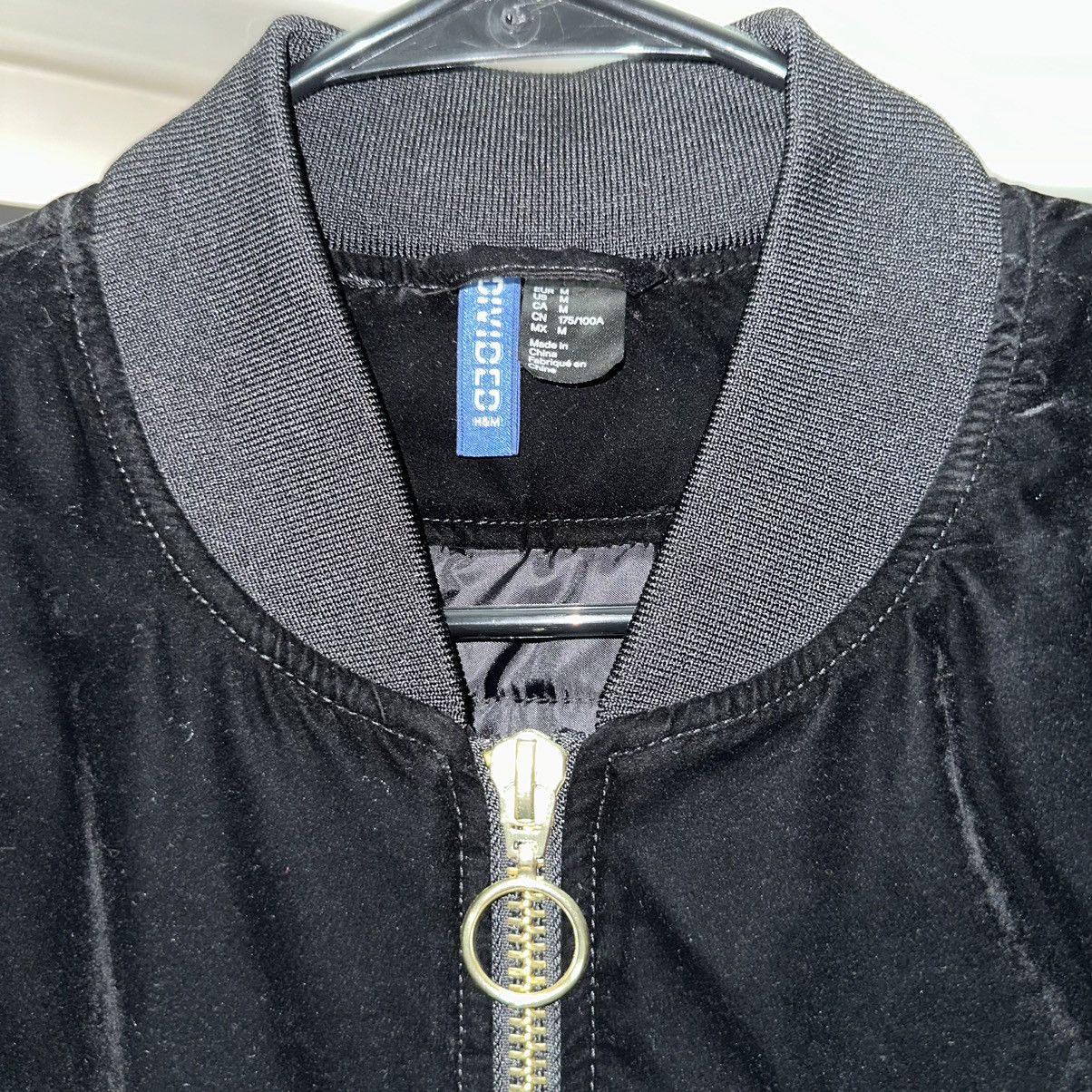 H&M H&M: Velour Bomber Jacket Size US M / EU 48-50 / 2 - 3 Thumbnail