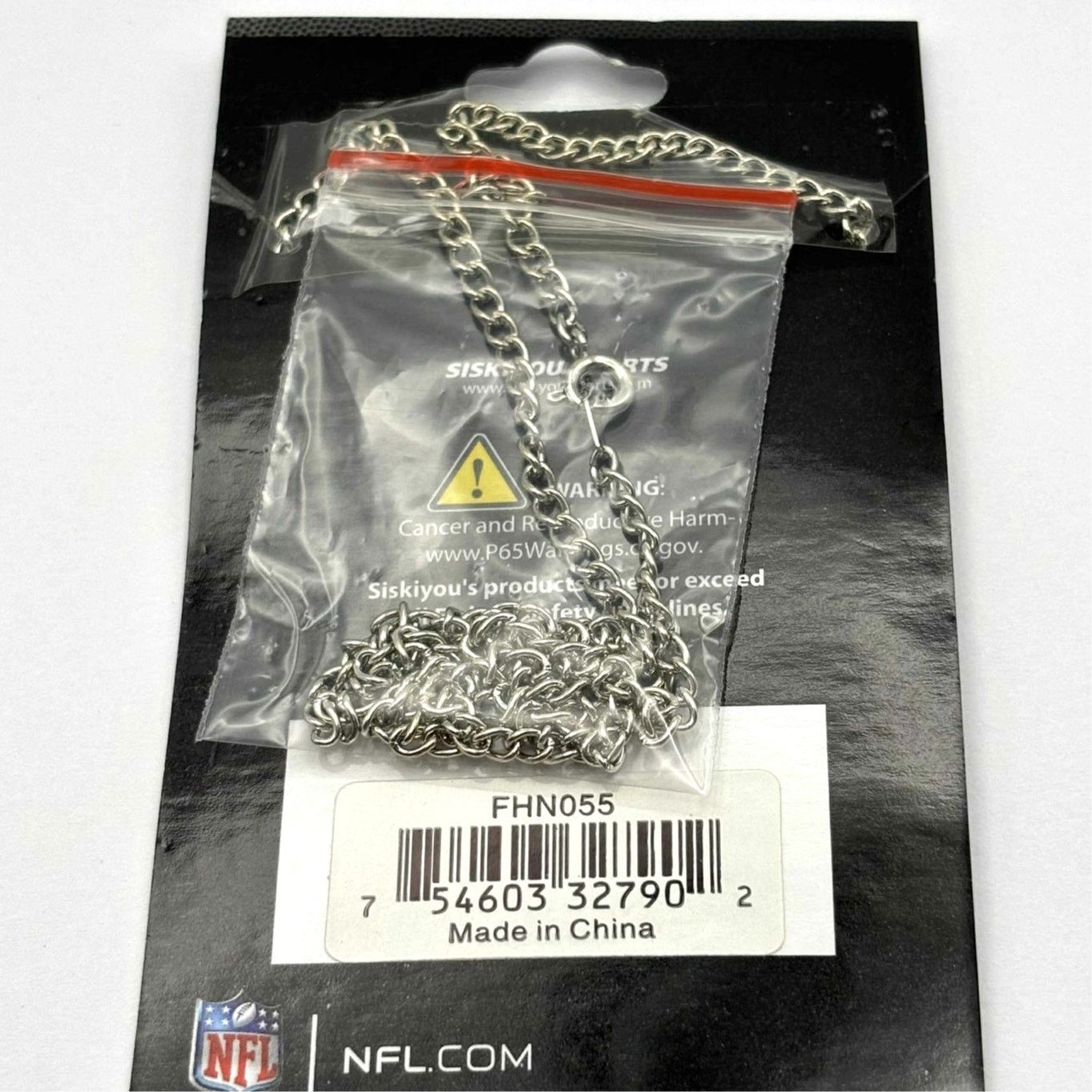 NFL Silver NFL Dallas Cowboys Heart Necklace Size ONE SIZE - 3 Thumbnail