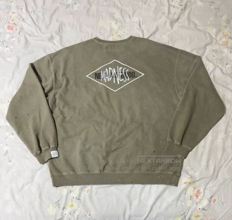 Neighborhood Neighborhood Washed Distressed Crewneck T-Shirt Size US XXL / EU 58 / 5 - 2 Thumbnail