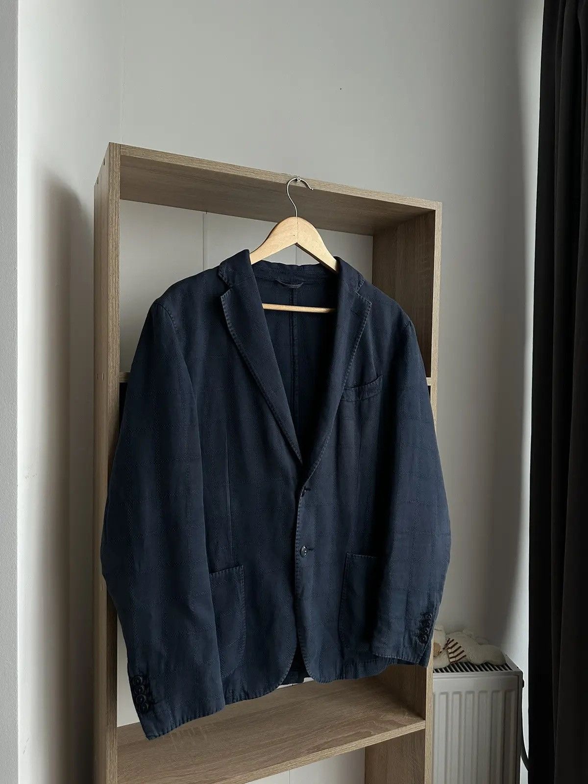 L.B.M. 1911 × Vintage L.B.M. 1911 Men's Lightweight Cotton Regular Fit Blazer Size 52R - 17 Thumbnail