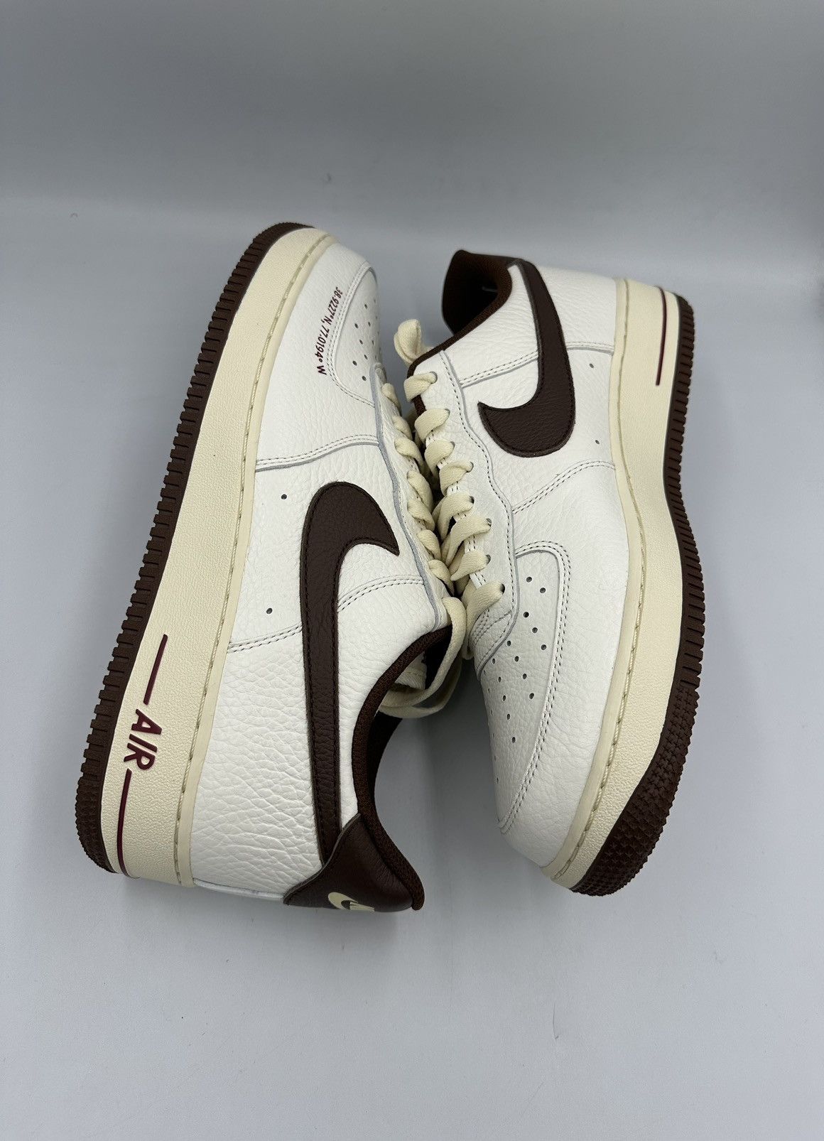 NCAA Nike Air Force 1 Low '07 Howard University Yardrunners Size US 10.5 / EU 43-44 - 4 Thumbnail