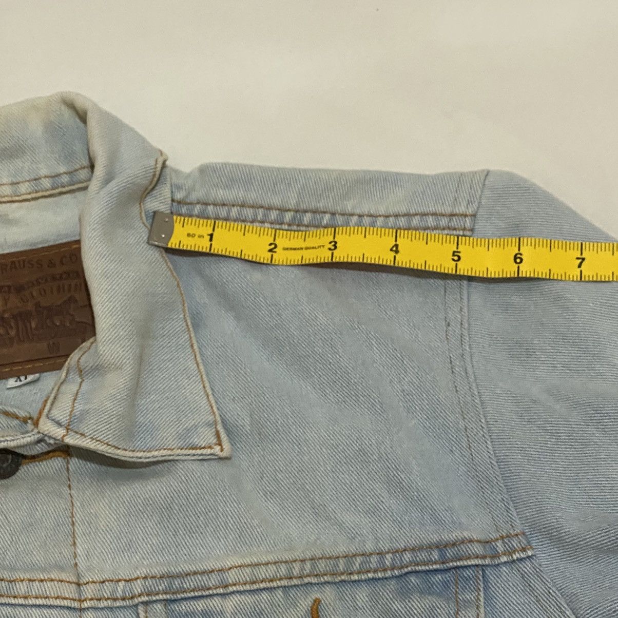 Levi's Levi's Jacket Denim Unisex Hand Painting Owl Head Size US M / EU 48-50 / 2 - 12 Thumbnail