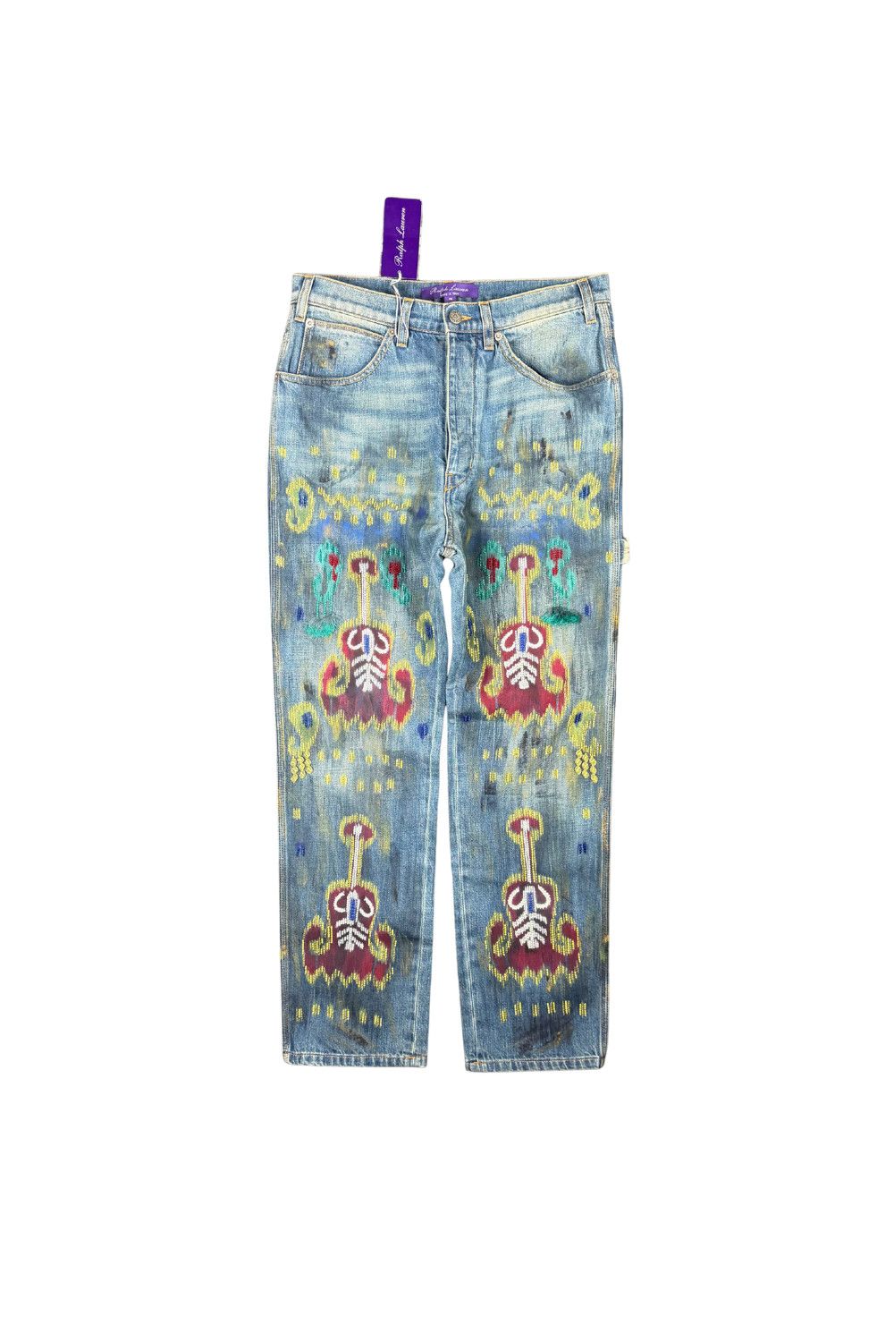 Ralph Lauren Purple Label Hand-Beaded Artisanal Denim