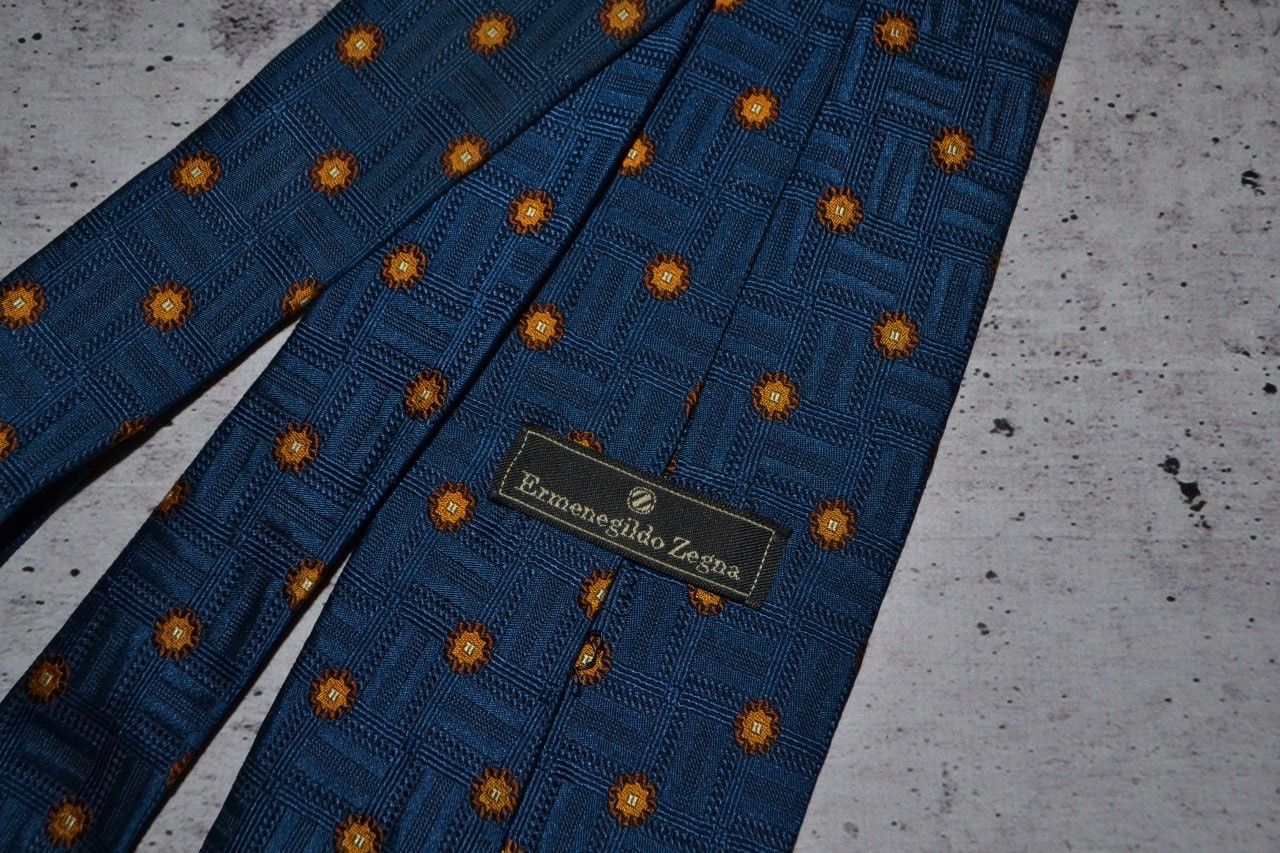 Ermenegildo Zegna × Vintage Vintage ermenegildo zegna Tie Silk Size ONE SIZE - 7 Thumbnail