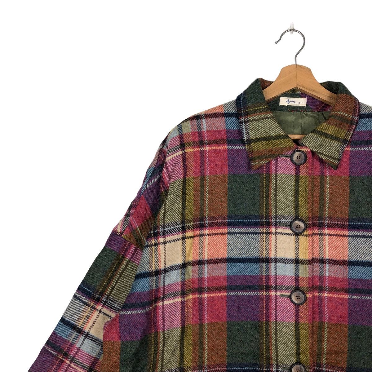 45rpm 🔥90’s Vintage Tartan Design Oversized Jacket Azrobe 45RPM Size US M / EU 48-50 / 2 - 7 Thumbnail