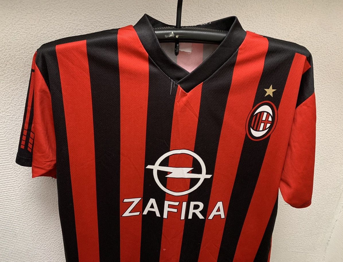 Vintage Milan Zafira Kaka 22 soccer jersey Xl sz champions league Size US XL / EU 56 / 4 - 3 Thumbnail