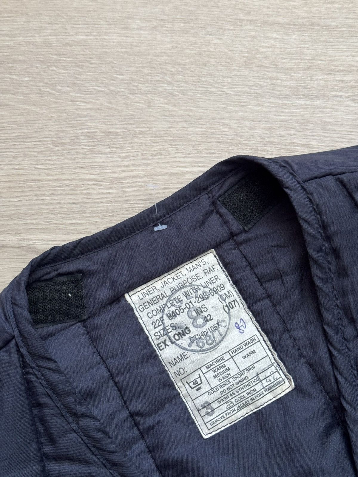 Vintage Vintage General Purpose Navy UK Army Liner Vest Size US L / EU 52-54 / 3 - 5 Thumbnail